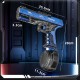 Водяний акумуляторний пістолет Water Gun 66-35 (500ml) with lithium battery Transparent blue