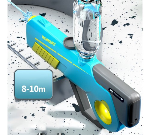 Водяний акумуляторний автомат Water Gun 8002C (600ml) with lithium battery Blue / Yellow Водяний акумуляторний автомат Water Gun 8002C (600ml) with lithium battery Blue / Yellow