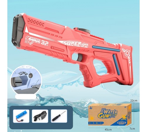 Водяний акумуляторний автомат Space Model Water Gun 9002A (750ml) with lithium battery Red Водяний акумуляторний автомат Space Model Water Gun 9002A (750ml) with lithium battery Red
