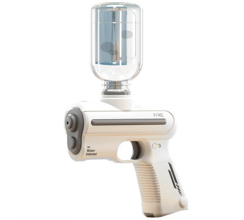 Водяний акумуляторний пістолет Water Gun 9007B (200ml) with lithium battery White Водяний акумуляторний пістолет Water Gun 9007B (200ml) with lithium battery White