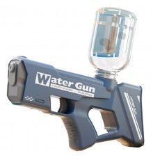 Водяний акумуляторний пістолет Water Gun 8001 (200ml) with lithium battery Dark Blue