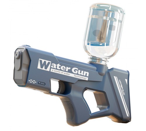 Водяний акумуляторний пістолет Water Gun 8001 (200ml) with lithium battery Dark Blue Водяний акумуляторний пістолет Water Gun 8001 (200ml) with lithium battery Dark Blue