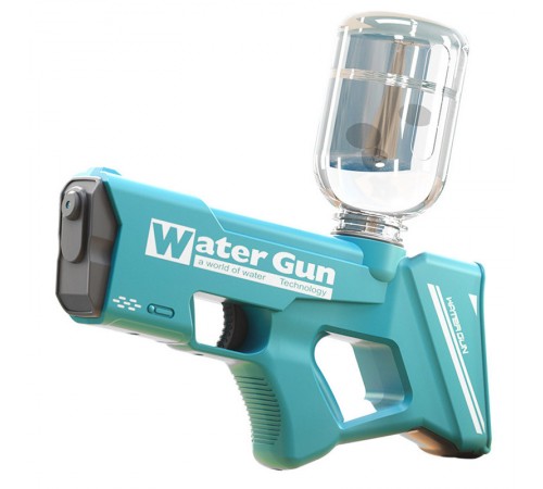 Водяний акумуляторний пістолет Water Gun 8001 (200ml) with lithium battery Light Blue Водяний акумуляторний пістолет Water Gun 8001 (200ml) with lithium battery Light Blue