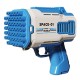 Пістолет для мильних бульбашок Bubble Gun 698-20 з насадками на 32/45 отворів 50ml Blue