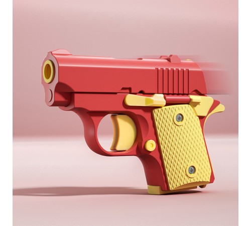 Дитячий іграшковий пістолет-антистрес Red / Yellow Дитячий іграшковий пістолет-антистрес Red / Yellow