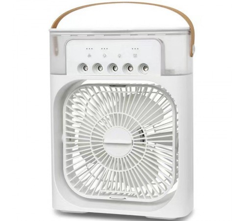 Настільний вентилятор Spray Fan-B 2in1 з регулюванням кута нахилу і водяним охолодженням White Настільний вентилятор Spray Fan-B 2in1 з регулюванням кута нахилу і водяним охолодженням White