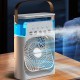 Настільний вентилятор Spray Fan-B 2in1 з регулюванням кута нахилу і водяним охолодженням White