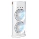 Настільний подвійний вентилятор Spray Fan 2in1 з водяним охолодженням 4000 mAh White