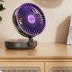 Портативний вентилятор Folding Light Fan 3in1 5000mAh Grey