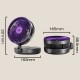 Портативний вентилятор Folding Light Fan 3in1 5000mAh Grey