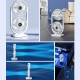 Настільний вентилятор Double head з регулюванням кута нахилу 3000 mAh White