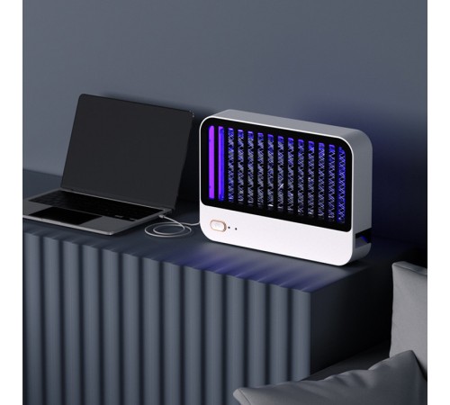 Пастка для комах з UV підсвічуванням P8 with battery 1200 mAh White Пастка для комах з UV підсвічуванням P8 with battery 1200 mAh White