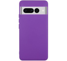 Чохол TPU GETMAN Liquid Silk для Google Pixel 7 Pro Фіолетовий / Purple