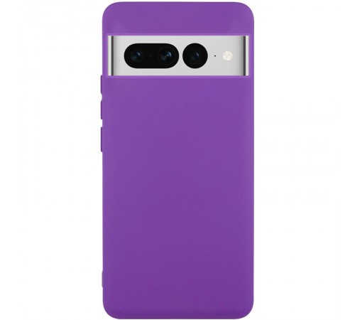 Чохол TPU GETMAN Liquid Silk для Google Pixel 7 Pro Фіолетовий / Purple Чохол TPU GETMAN Liquid Silk для Google Pixel 7 Pro Фіолетовий / Purple