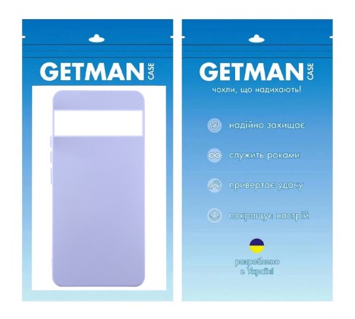 Чохол TPU GETMAN Liquid Silk для Google Pixel 7 Pro Бузковий / Dasheen Чохол TPU GETMAN Liquid Silk для Google Pixel 7 Pro Бузковий / Dasheen