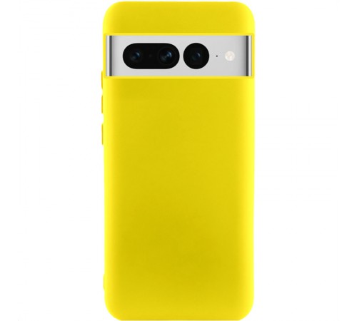 Чохол TPU GETMAN Liquid Silk для Google Pixel 7 Pro Жовтий / Flash Чохол TPU GETMAN Liquid Silk для Google Pixel 7 Pro Жовтий / Flash