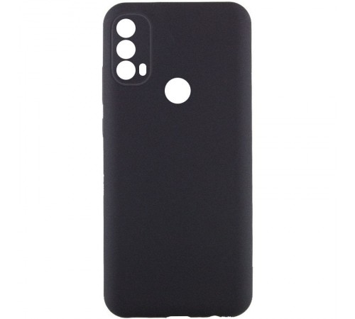 Чохол TPU GETMAN Liquid Silk Full Camera для Motorola Moto E40 Чорний / Black Чохол TPU GETMAN Liquid Silk Full Camera для Motorola Moto E40 Чорний / Black