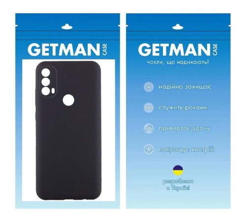 Чохол TPU GETMAN Liquid Silk Full Camera для Motorola Moto E40 Чорний / Black Чохол TPU GETMAN Liquid Silk Full Camera для Motorola Moto E40 Чорний / Black