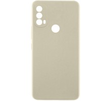 Чохол TPU GETMAN Liquid Silk Full Camera для Motorola Moto E40 Песочный / Sand