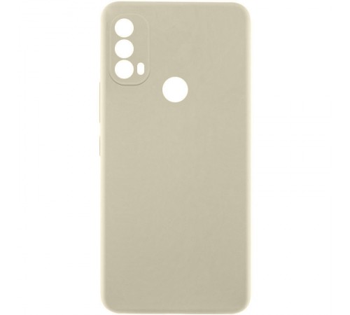 Чохол TPU GETMAN Liquid Silk Full Camera для Motorola Moto E40 Песочный / Sand Чохол TPU GETMAN Liquid Silk Full Camera для Motorola Moto E40 Песочный / Sand