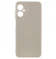 Чохол TPU GETMAN Liquid Silk Full Camera для Motorola Moto G14 Песочный / Sand