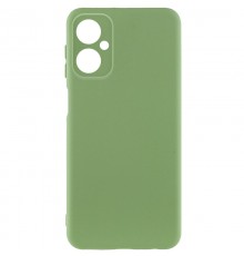 Чохол TPU GETMAN Liquid Silk Full Camera для Motorola Moto G14 Зелений / Pistachio