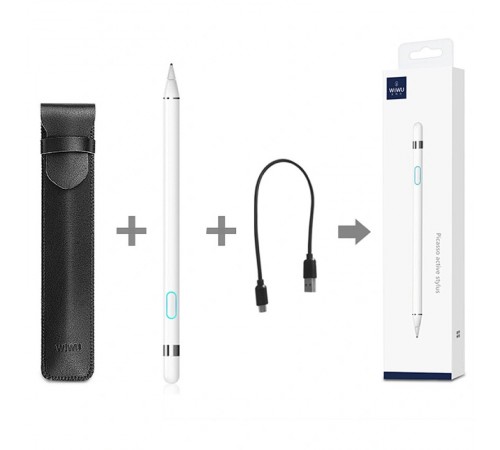 Стилус WIWU P339 Picasso active White Стилус WIWU P339 Picasso active White