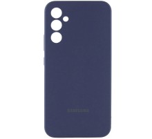 Чохол Silicone Cover Lakshmi Full Camera (AA) with logo для Samsung Galaxy A36 5G Синій / Midnight blue