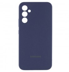 Чохол Silicone Cover Lakshmi Full Camera (AA) with logo для Samsung Galaxy A56 5G Синій / Midnight blue
