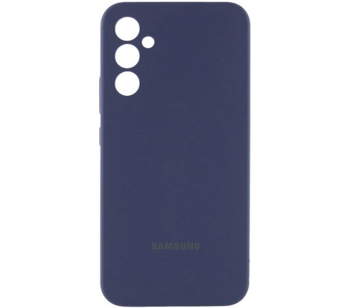 Чохол Silicone Cover Lakshmi Full Camera (AA) with logo для Samsung Galaxy A56 5G Синій / Midnight blue Чохол Silicone Cover Lakshmi Full Camera (AA) with logo для Samsung Galaxy A56 5G Синій / Midnight blue