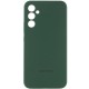 Чохол Silicone Cover Lakshmi Full Camera (AA) with logo для Samsung Galaxy A56 5G Зелений / Dark green