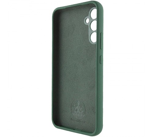 Чохол Silicone Cover Lakshmi Full Camera (AA) with logo для Samsung Galaxy A56 5G Зелений / Dark green Чохол Silicone Cover Lakshmi Full Camera (AA) with logo для Samsung Galaxy A56 5G Зелений / Dark green