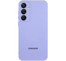 Чохол Silicone Cover Lakshmi Full Camera (AA) with logo для Samsung Galaxy S25 Бузковий / Dasheen