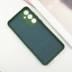 Чохол Silicone Cover Lakshmi Full Camera (AA) with logo для Samsung Galaxy S25 Зелений / Dark green