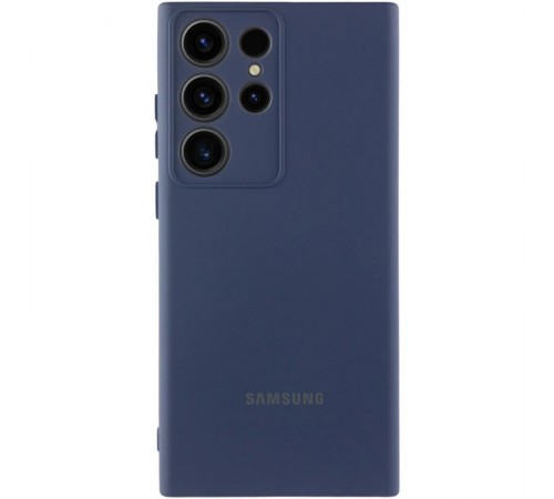 Чохол Silicone Cover Lakshmi Full Camera (AA) with logo для Samsung Galaxy S25 Ultra Синій / Midnight blue Чохол Silicone Cover Lakshmi Full Camera (AA) with logo для Samsung Galaxy S25 Ultra Синій / Midnight blue