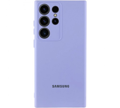 Чохол Silicone Cover Lakshmi Full Camera (AA) with logo для Samsung Galaxy S25 Ultra Бузковий / Dasheen Чохол Silicone Cover Lakshmi Full Camera (AA) with logo для Samsung Galaxy S25 Ultra Бузковий / Dasheen