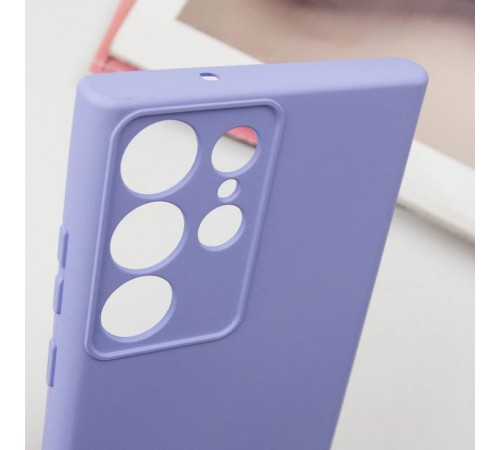 Чохол Silicone Cover Lakshmi Full Camera (AA) with logo для Samsung Galaxy S25 Ultra Бузковий / Dasheen Чохол Silicone Cover Lakshmi Full Camera (AA) with logo для Samsung Galaxy S25 Ultra Бузковий / Dasheen