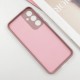 Чохол Silicone Cover Lakshmi Full Camera (AA) with logo для Samsung Galaxy S25+ Рожевий / Pink Sand