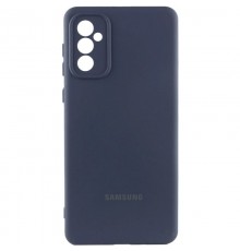 Чохол Silicone Cover Lakshmi Full Camera (AA) with logo для Samsung Galaxy S25+ Синій / Midnight blue