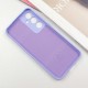 Чохол Silicone Cover Lakshmi Full Camera (AA) with logo для Samsung Galaxy S25+ Бузковий / Dasheen