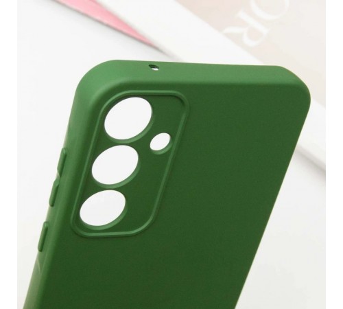 Чохол Silicone Cover Lakshmi Full Camera (AA) with logo для Samsung Galaxy S25+ Зелений / Dark green Чохол Silicone Cover Lakshmi Full Camera (AA) with logo для Samsung Galaxy S25+ Зелений / Dark green