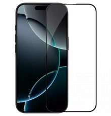 Захисне скло Nillkin (CP+ max 3D) (full glue) для Apple iPhone 16 Pro (6.3") Чорний
