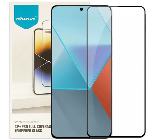 Захисне скло Nillkin (CP+PRO) для Xiaomi Redmi Note 14 4G/5G / Poco M7 Pro 5G Чорний Захисне скло Nillkin (CP+PRO) для Xiaomi Redmi Note 14 4G/5G / Poco M7 Pro 5G Чорний