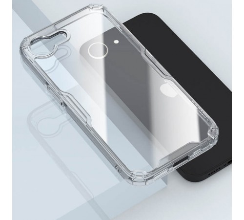 TPU чохол Nillkin Nature Pro Series для Apple iPhone 16e (6.1") Безбарвний (прозорий) TPU чохол Nillkin Nature Pro Series для Apple iPhone 16e (6.1") Безбарвний (прозорий)