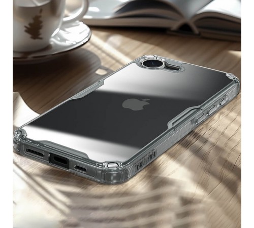 TPU чохол Nillkin Nature Pro Series для Apple iPhone 16e (6.1") Безбарвний (прозорий) TPU чохол Nillkin Nature Pro Series для Apple iPhone 16e (6.1") Безбарвний (прозорий)