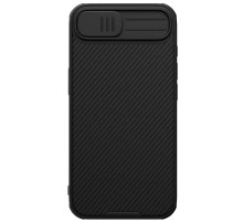 Карбонова накладка Nillkin CamShield Pro Magnetic для Apple iPhone 16e (6.1") Black