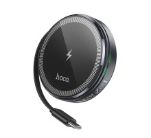 БЗП Hoco CQ18 Flash 2in1 Magnetic + iWatch (with retractable cable Type-C) Metal gray