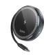 БЗП Hoco CQ18 Flash 2in1 Magnetic + iWatch (with retractable cable Type-C) Metal gray
