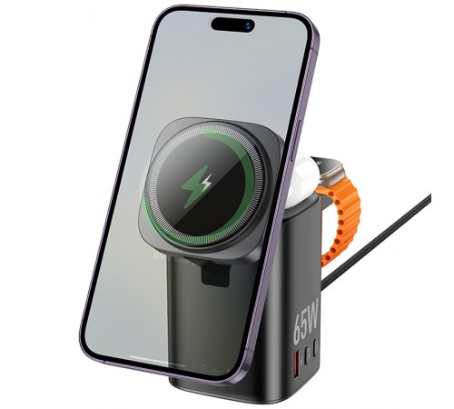 БЗП Hoco CQ20A Clever 6in1 PD65W Black БЗП Hoco CQ20A Clever 6in1 PD65W Black