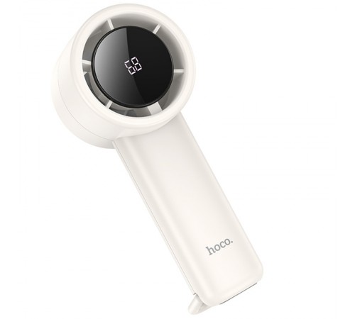 Портативний вентилятор Hoco HX63 Fashion high-speed handheld fan 2000 mAh White Портативний вентилятор Hoco HX63 Fashion high-speed handheld fan 2000 mAh White